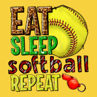 Eat Sleep Softball Repeat Premium Sweatshirt | Teevron