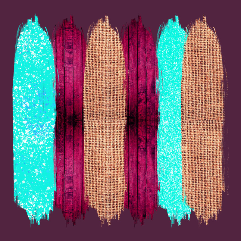 Colored Farm Life Purple Wood Jute Cyan Glitter Brush Strokes Urban Hoodie by Bettercallsaul | Teevron