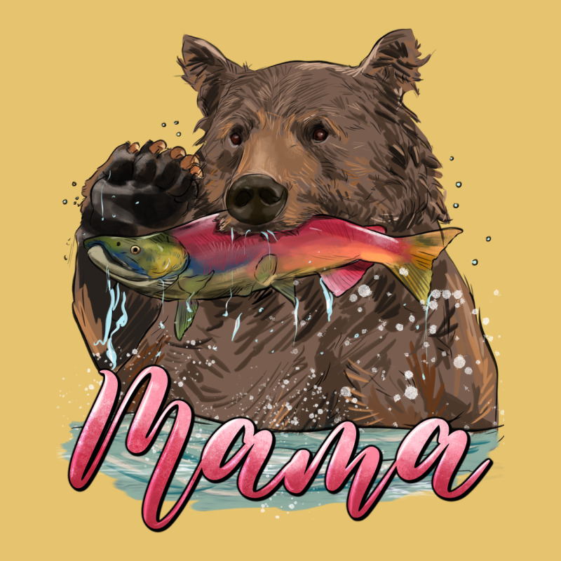 Mother's Day Mama Bear Hunting Fish Premium Sweatshirt by RanaPortraitStore | Teevron