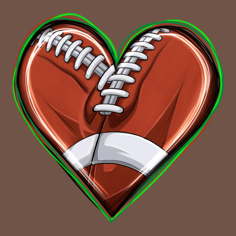 Football Heart Premium Sweatshirt by texasbilliewilder | Teevron