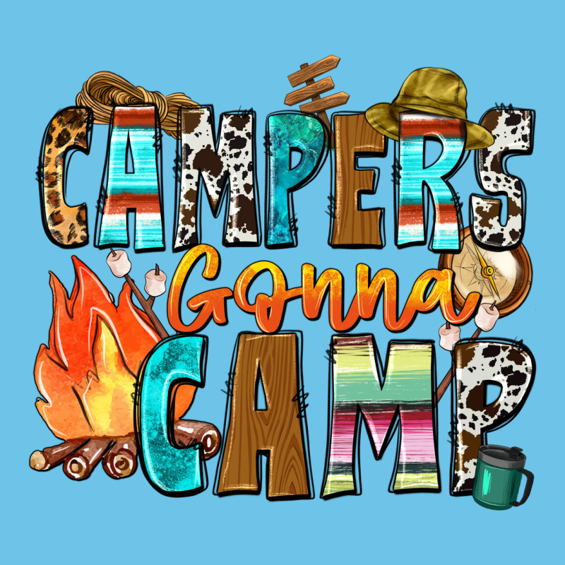 Campers Gonna Camp Premium Sweatshirt by Zillion Design Studio | Teevron