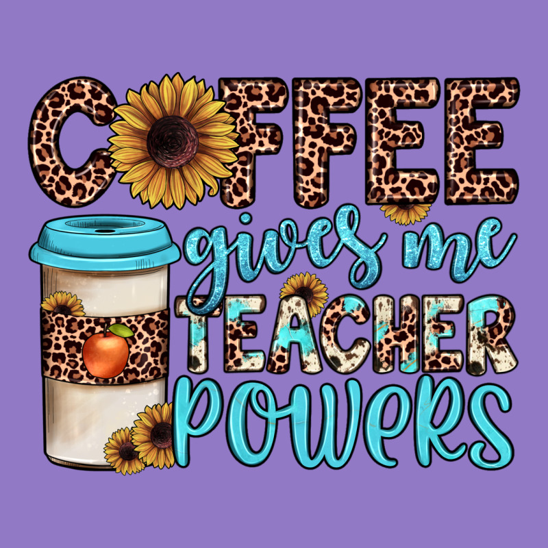 Coffee Gives Me Teacher Powers Urban Hoodie by JahusDesignShop | Teevron