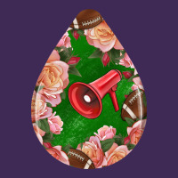 American Football And Western Roses Teardrop Premium Hoodie | Teevron