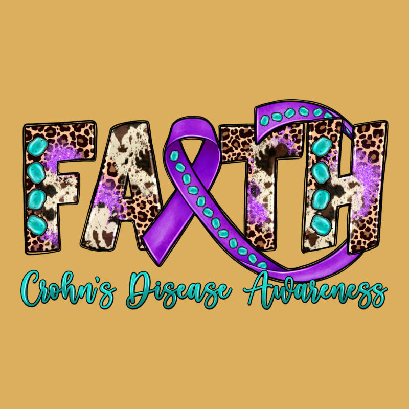 Faith Crohn's Disease Awareness Premium Hoodie by JahusDesignShop | Teevron