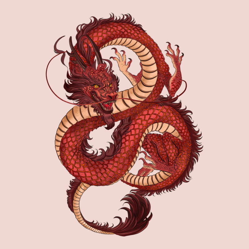 Red Dragon Premium Sweatshirt by RanaPortraitStore | Teevron