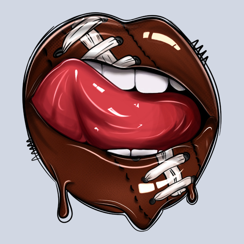 Sports Lips American Football Premium Sweatshirt by texasbilliewilder | Teevron
