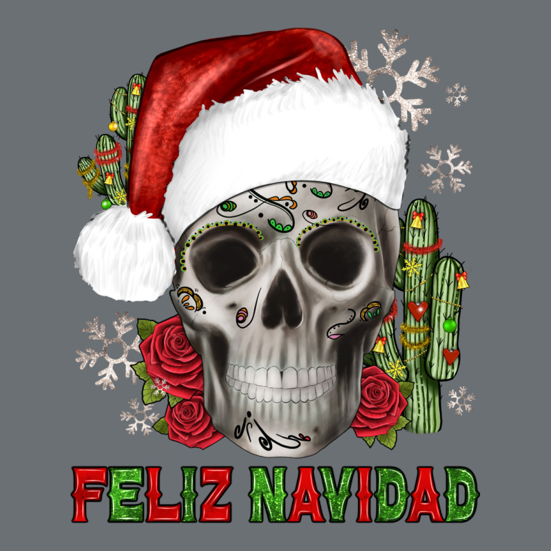 Feliz Navidad Skull Cactus Premium Hoodie by JahusDesignShop | Teevron