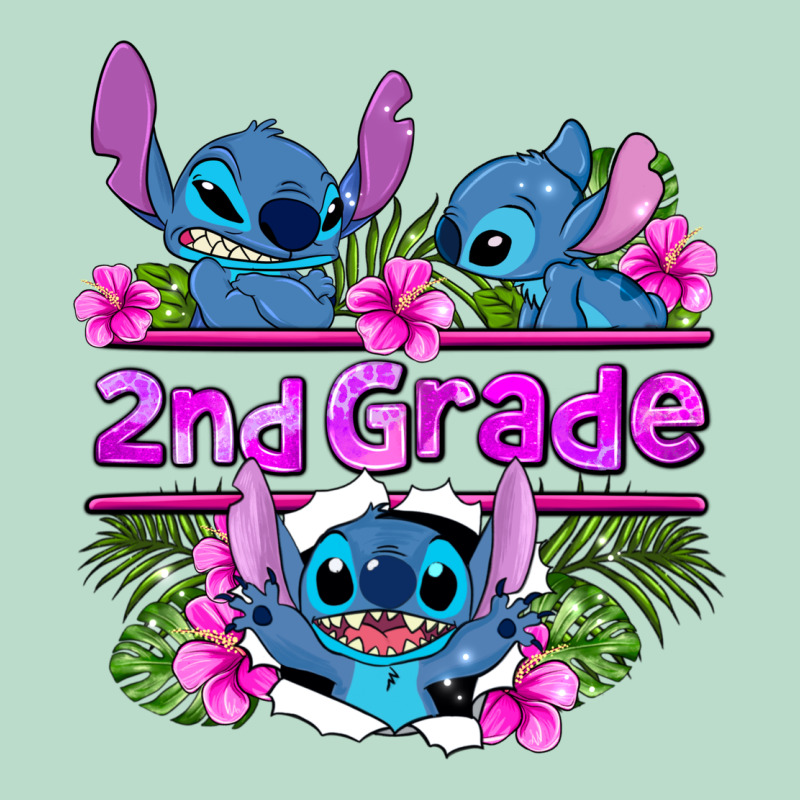 Preview Flower Stitch 2nd Grade Premium Hoodie by AdoDesignShop | Teevron