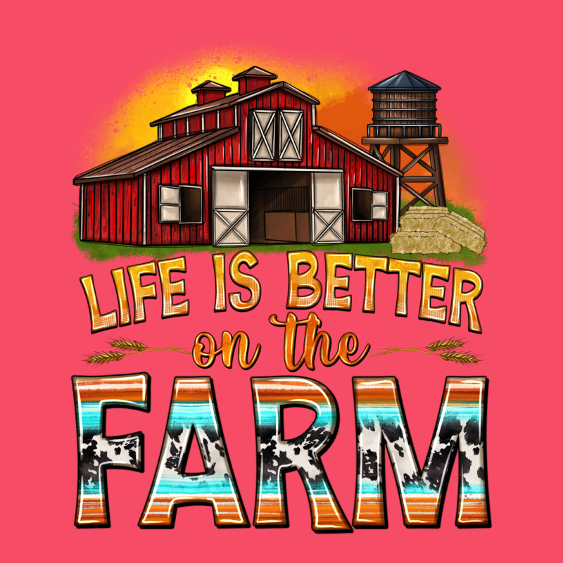 Life Is Better On The Farm With Barn Premium Sweatshirt by texasbilliewilder | Teevron