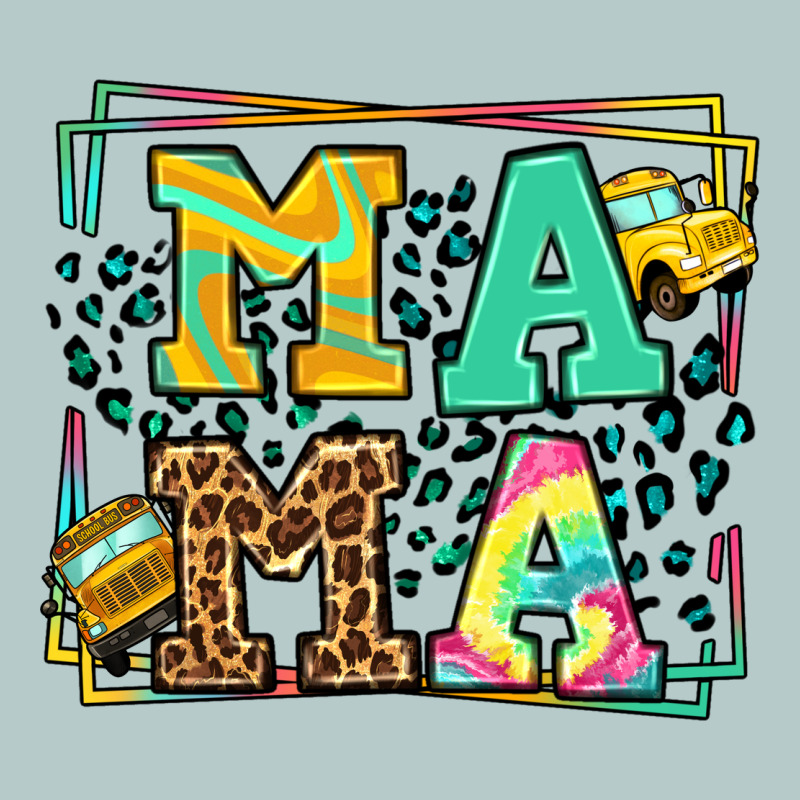 School Bus Driver Mama Mother's Day Heavy Core Tee by LillyAllenDesigns | Teevron