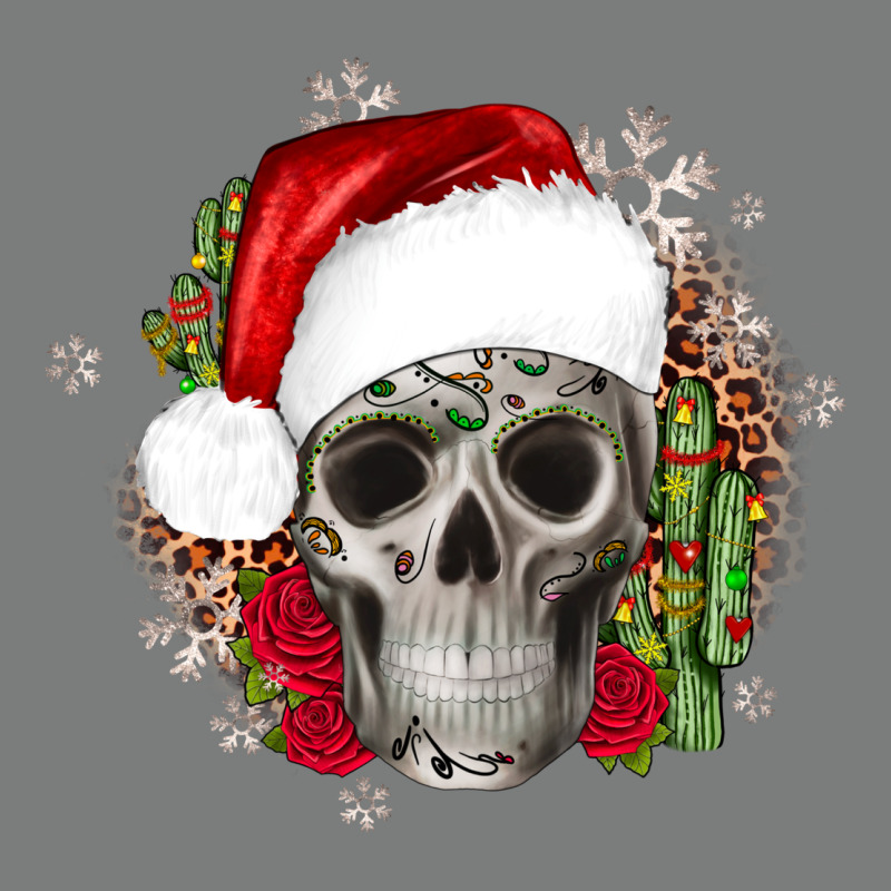 Skull Christmas Cactus Premium Hoodie by JahusDesignShop | Teevron
