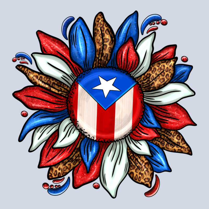 Puerto Rico Sunflower Premium Sweatshirt by texasbilliewilder | Teevron