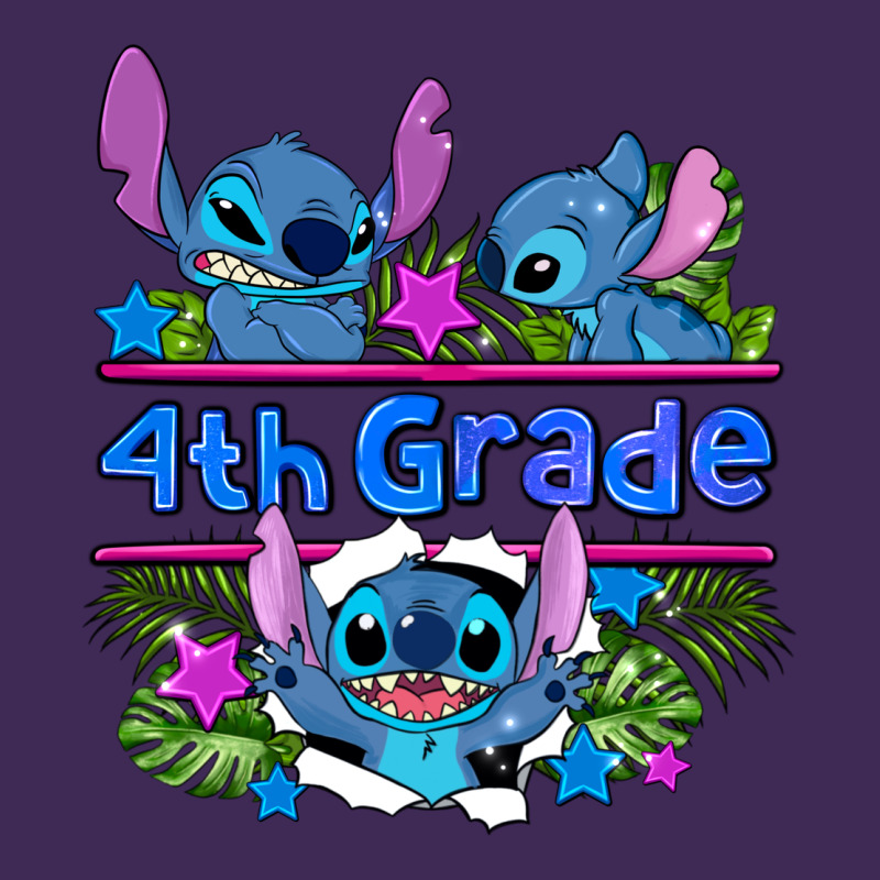 Preview Flower Stitch 4 Th Grade Premium Hoodie by AdoDesignShop | Teevron