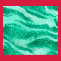 Green Glitter Premium Hoodie | Teevron