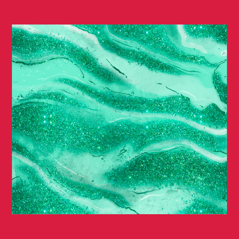 Green Glitter Premium Hoodie by JahusDesignShop | Teevron