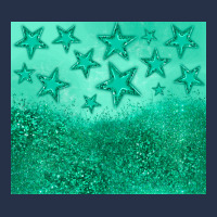 Green Glitter Star Premium Hoodie | Teevron