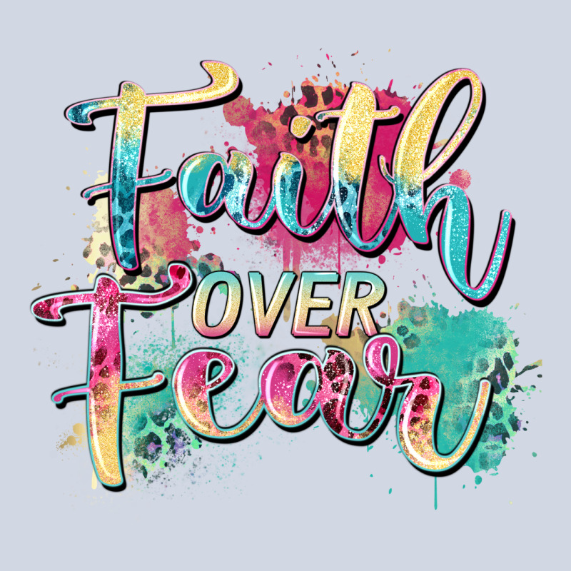 Faith Over Fear Premium Sweatshirt by Zillion Design Studio | Teevron