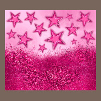Pink Glitter Star Premium Hoodie | Teevron