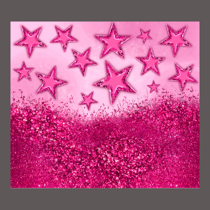 Pink Glitter Star Premium Hoodie by JahusDesignShop | Teevron