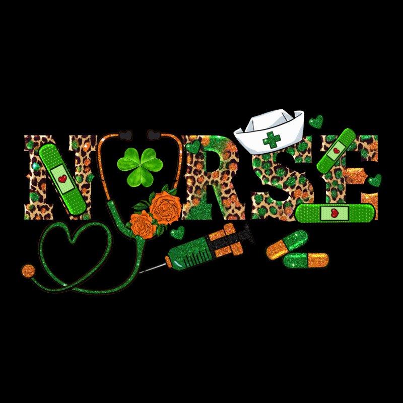 St. Patrick's Day Nurse Premium Sweatshirt by RanaPortraitStore | Teevron