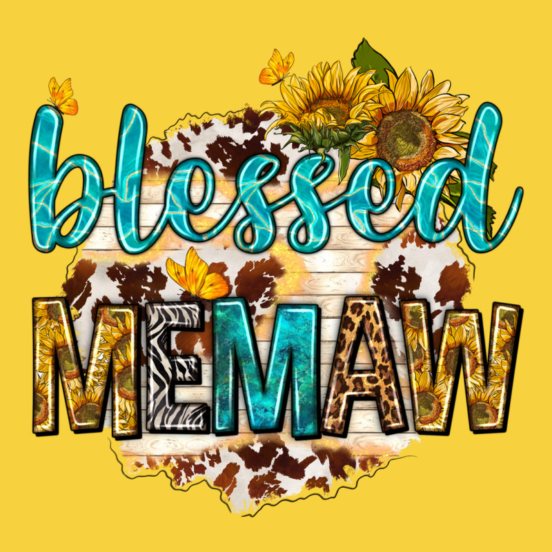 Blessed Memaw With Sunflowers Premium Sweatshirt by texasbilliewilder | Teevron