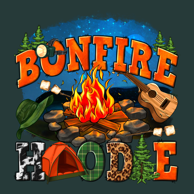 Bonfire Hoodie Premium Sweatshirt by texasbilliewilder | Teevron