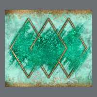 Green Glitter Premium Hoodie | Teevron