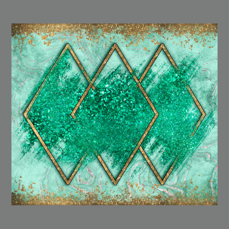 Green Glitter Premium Hoodie by JahusDesignShop | Teevron
