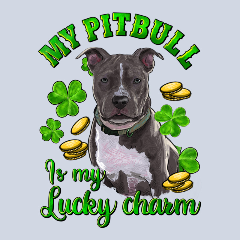 St. Patrick's Day My Pitbull Is My Lucky Charm Premium Sweatshirt by RanaPortraitStore | Teevron