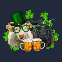 St. Patrick's Day Charolais And Black Angus Cows Premium Sweatshirt | Teevron