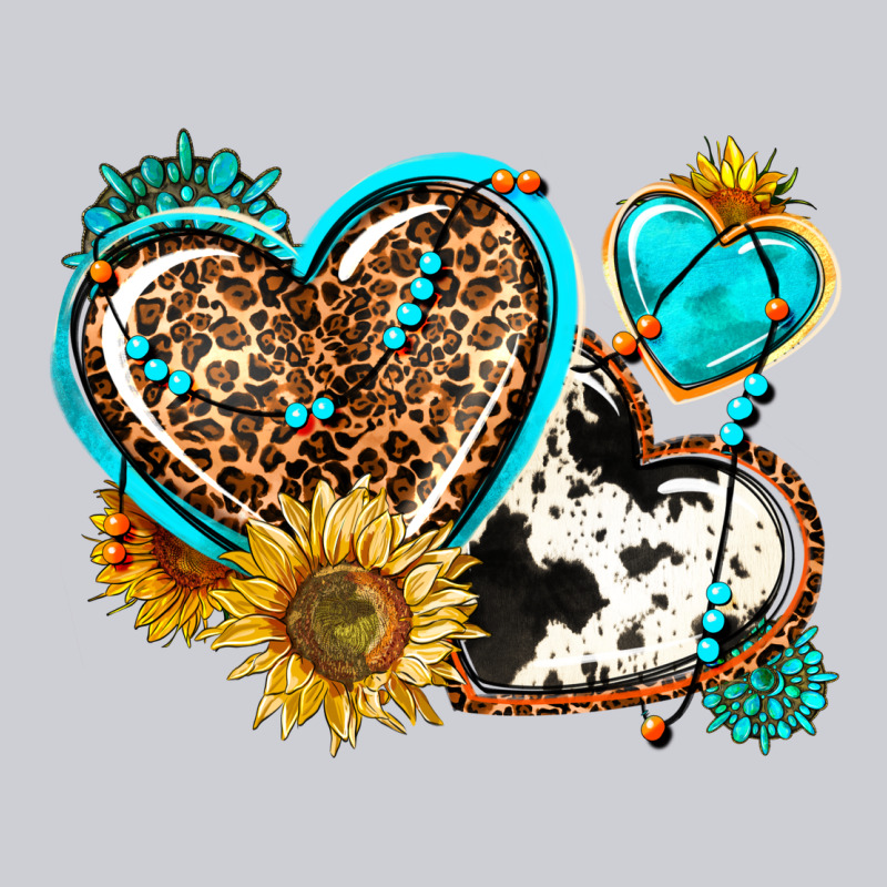 Western Leopard Pride  Hearts Urban Hoodie by AdoDesignShop | Teevron