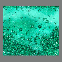 Green Glitter Premium Hoodie | Teevron