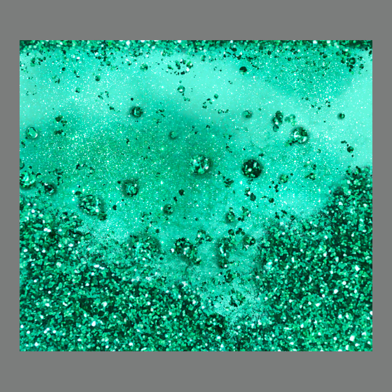 Green Glitter Premium Hoodie by JahusDesignShop | Teevron