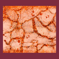 Orange Glitter Premium Hoodie | Teevron