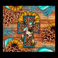 Leopard Cross Sunflower Urban Hoodie | Teevron