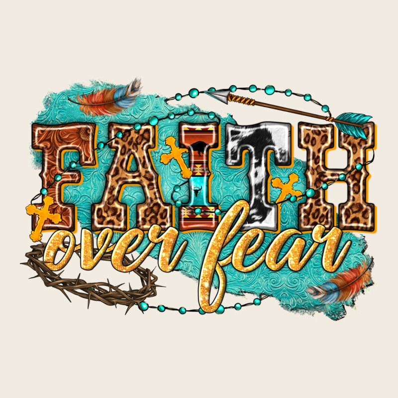 Faith Over Fear Premium Sweatshirt by texasbilliewilder | Teevron