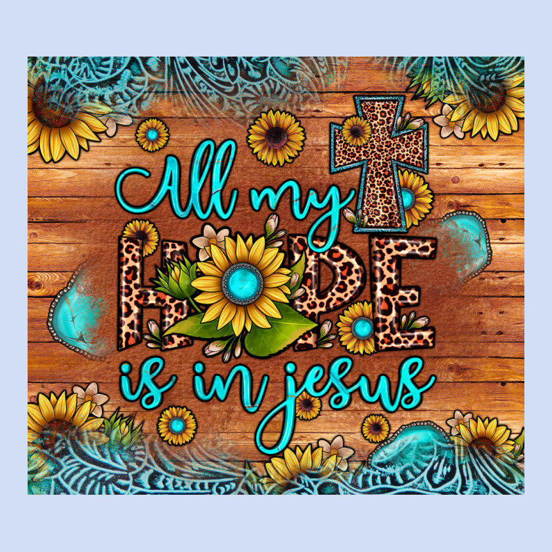 All My Hope Is In Jesus Urban Hoodie by JahusDesignShop | Teevron