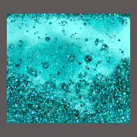 Turquoise Glitter Premium Hoodie | Teevron