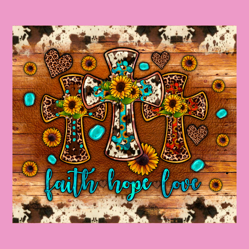 Faith Hope Love Cross Urban Hoodie by JahusDesignShop | Teevron