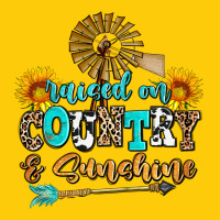 Raised On Country And Sunshine Premium Hoodie | Teevron