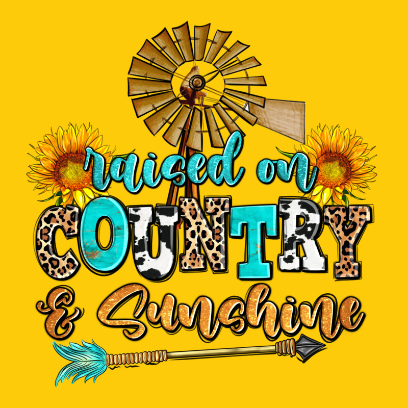 Raised On Country And Sunshine Premium Hoodie by AdoDesignShop | Teevron