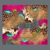 Pink Glitter Leopard Sunflower Gemstone Premium Hoodie | Teevron