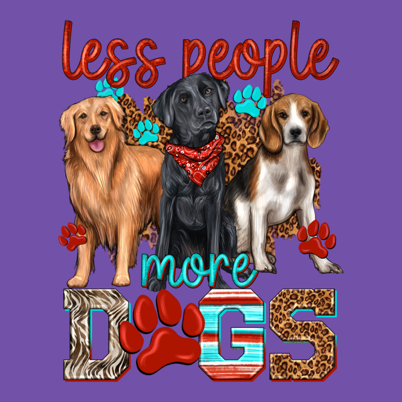 Less People More Dogs Premium Sweatshirt by texasbilliewilder | Teevron