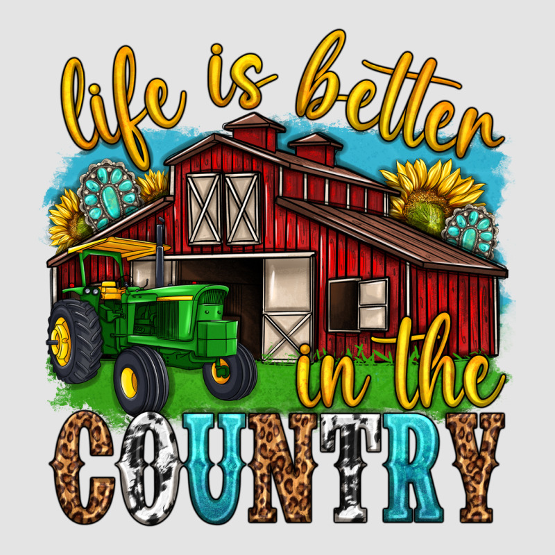 Life Is Better In The Country Western Premium Sweatshirt by texasbilliewilder | Teevron