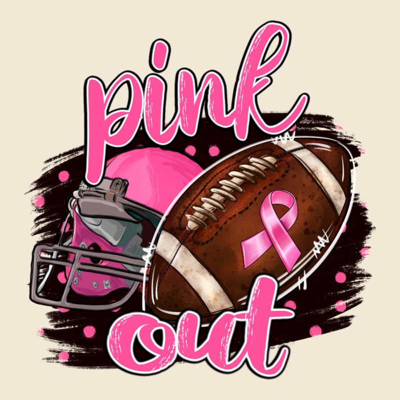 Pink Out Football Ladies Tee by BarkalooDesign | Teevron