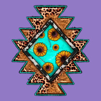 Aztec Leopard Turquoise Sunflower Urban Hoodie | Teevron