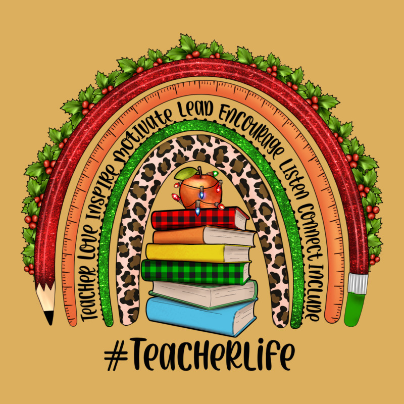 Christmas Teacherlife Rainbow Premium Hoodie by JahusDesignShop | Teevron