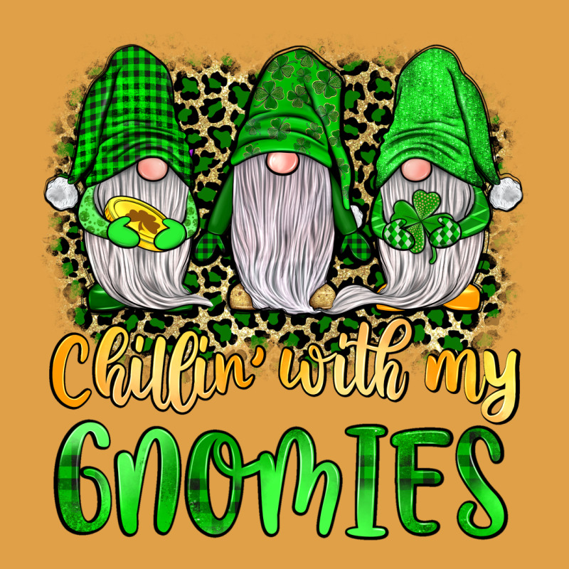 St Patrick S Chillin With My Gnomies Premium Hoodie by JahusDesignShop | Teevron