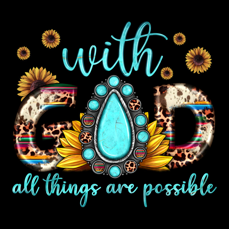 With God All Things Are Possible Matthew 19 26 Urban Hoodie by JahusDesignShop | Teevron