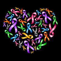 Cancer Ribbon Heart Urban Hoodie | Teevron